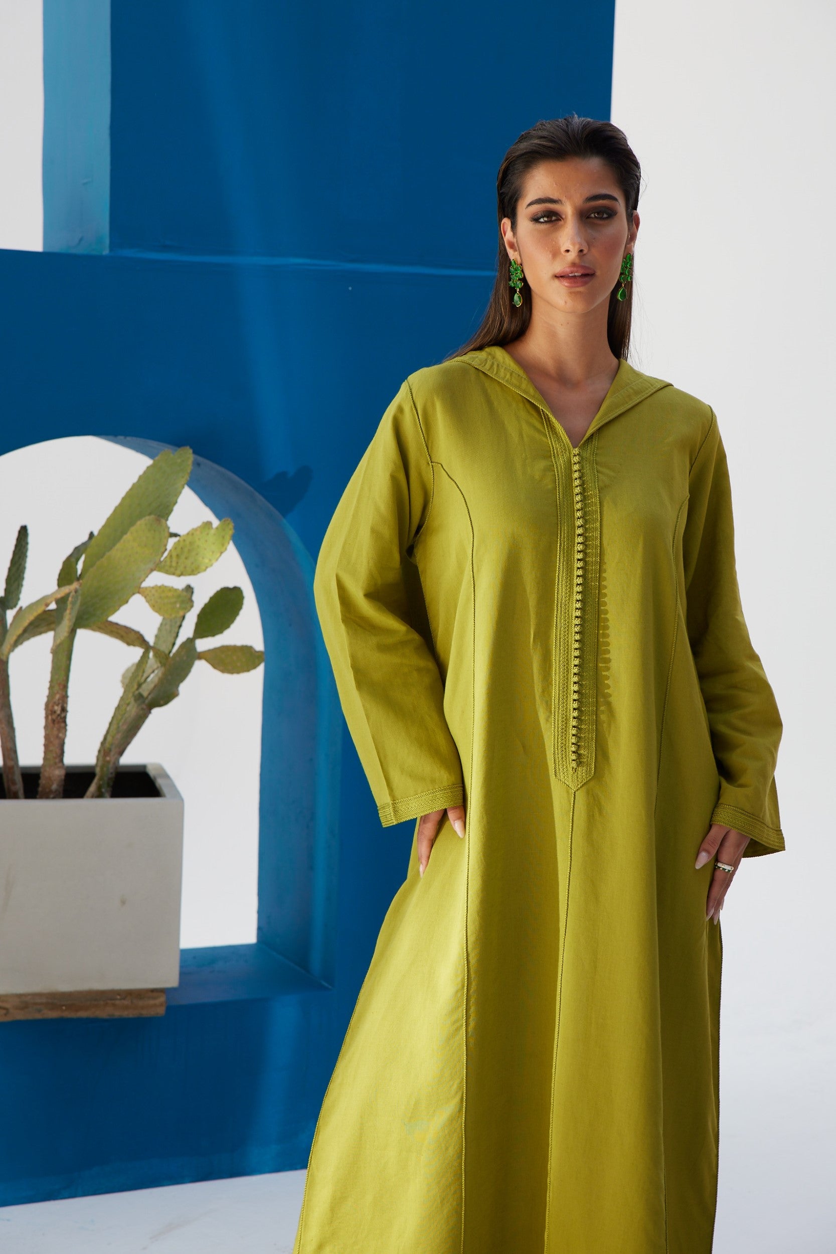 Green Kaftan - Medium Only