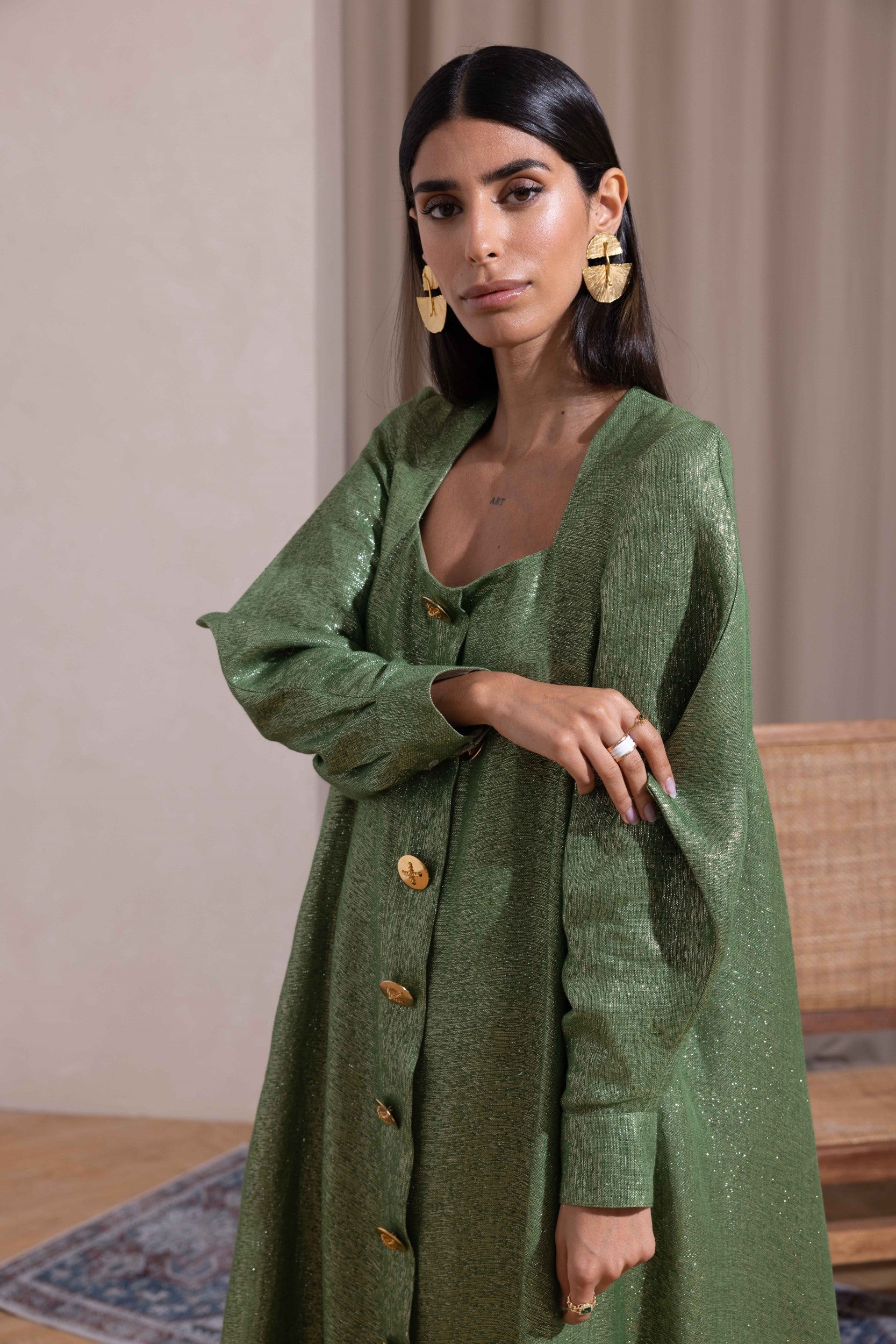 Mint love kaftan
