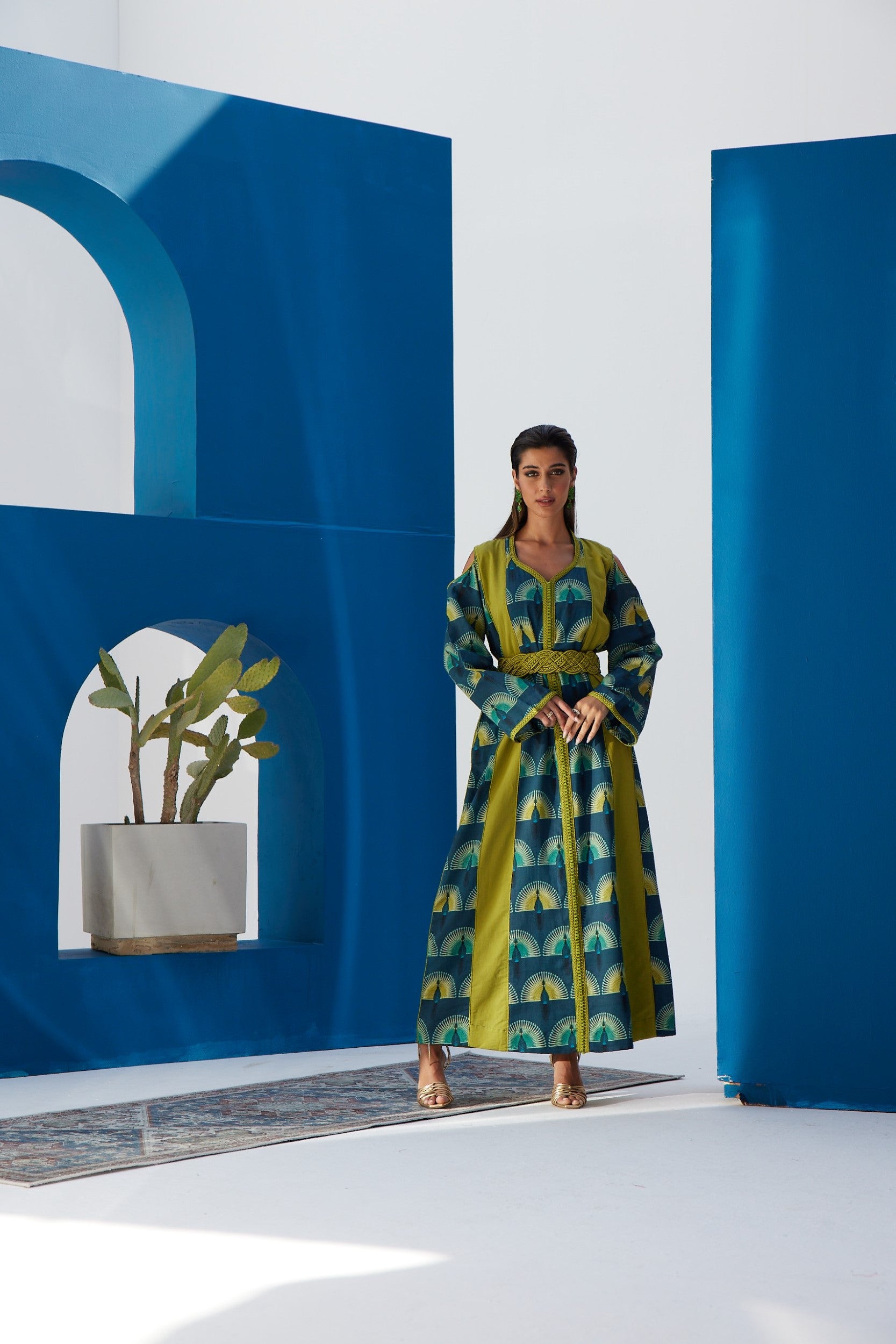 Peacock Kaftan