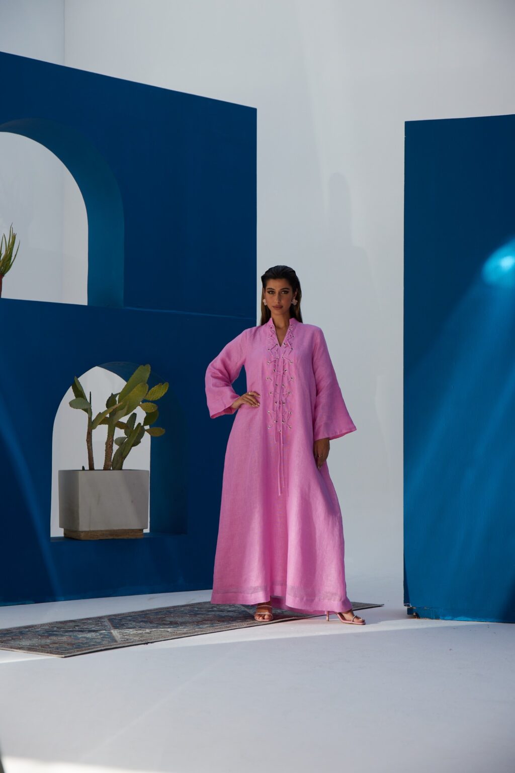 Pink Kaftan - Medium Only