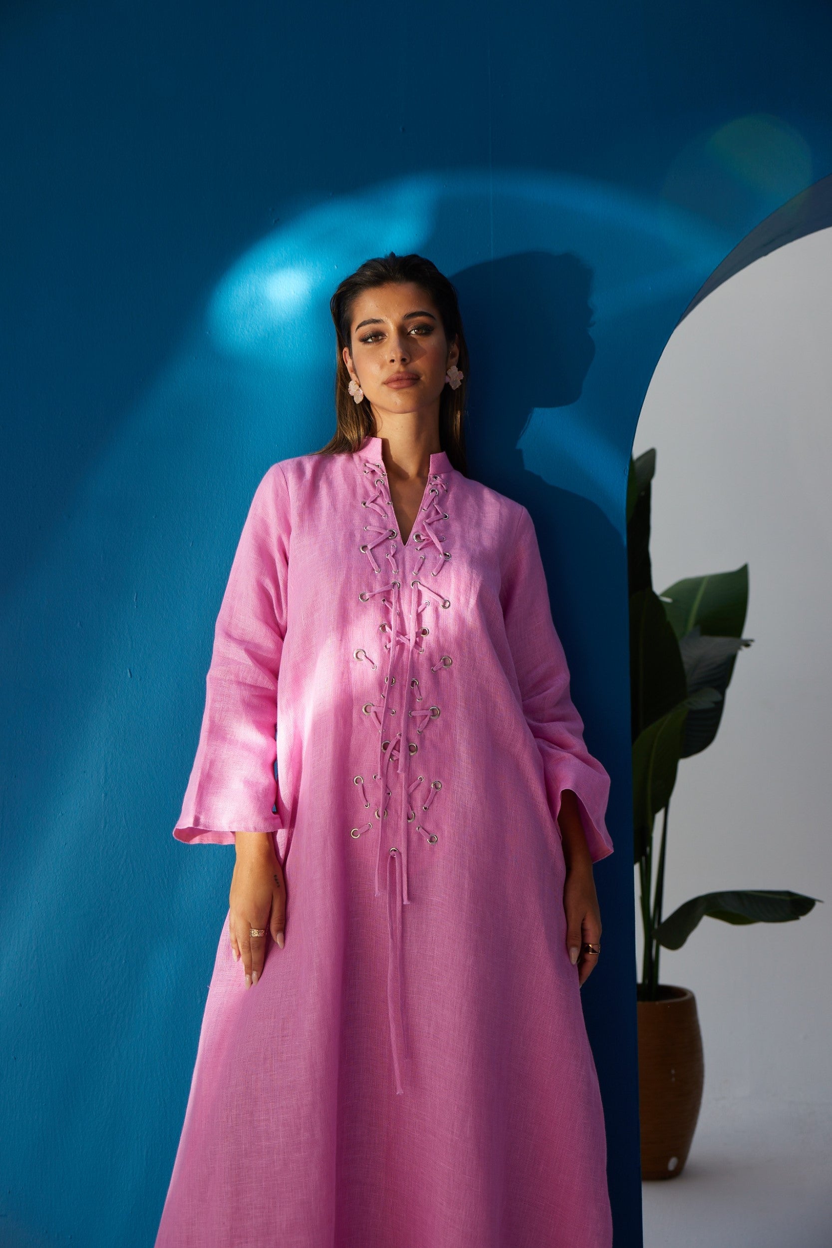 Pink Kaftan - Medium Only