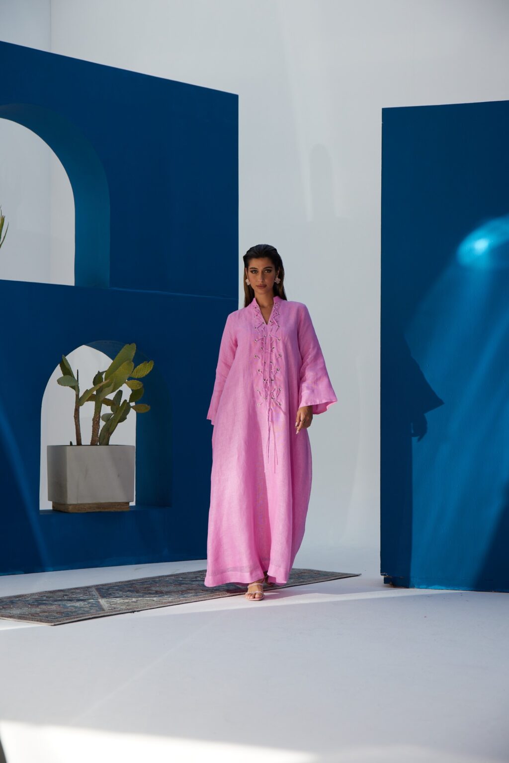 Pink Kaftan - Medium Only