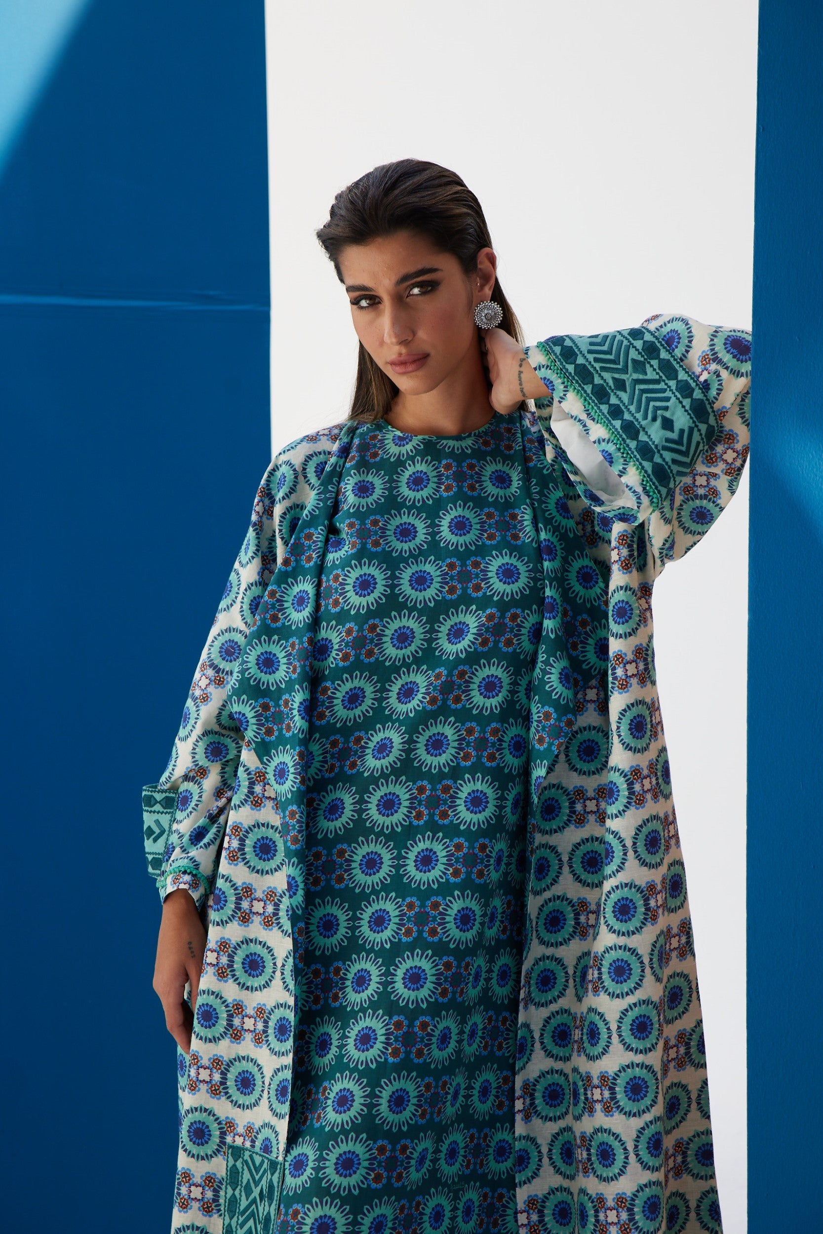 Printed Kaftan